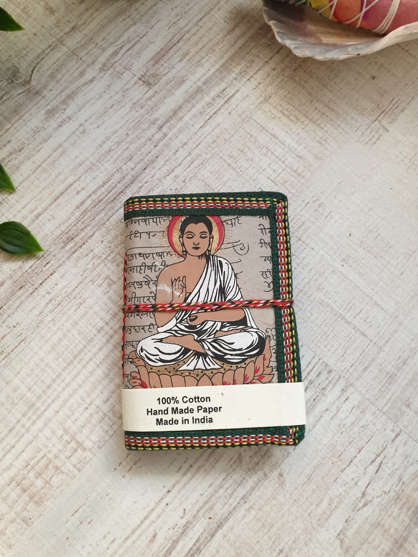 Caderno pequeno artesanal Indiano