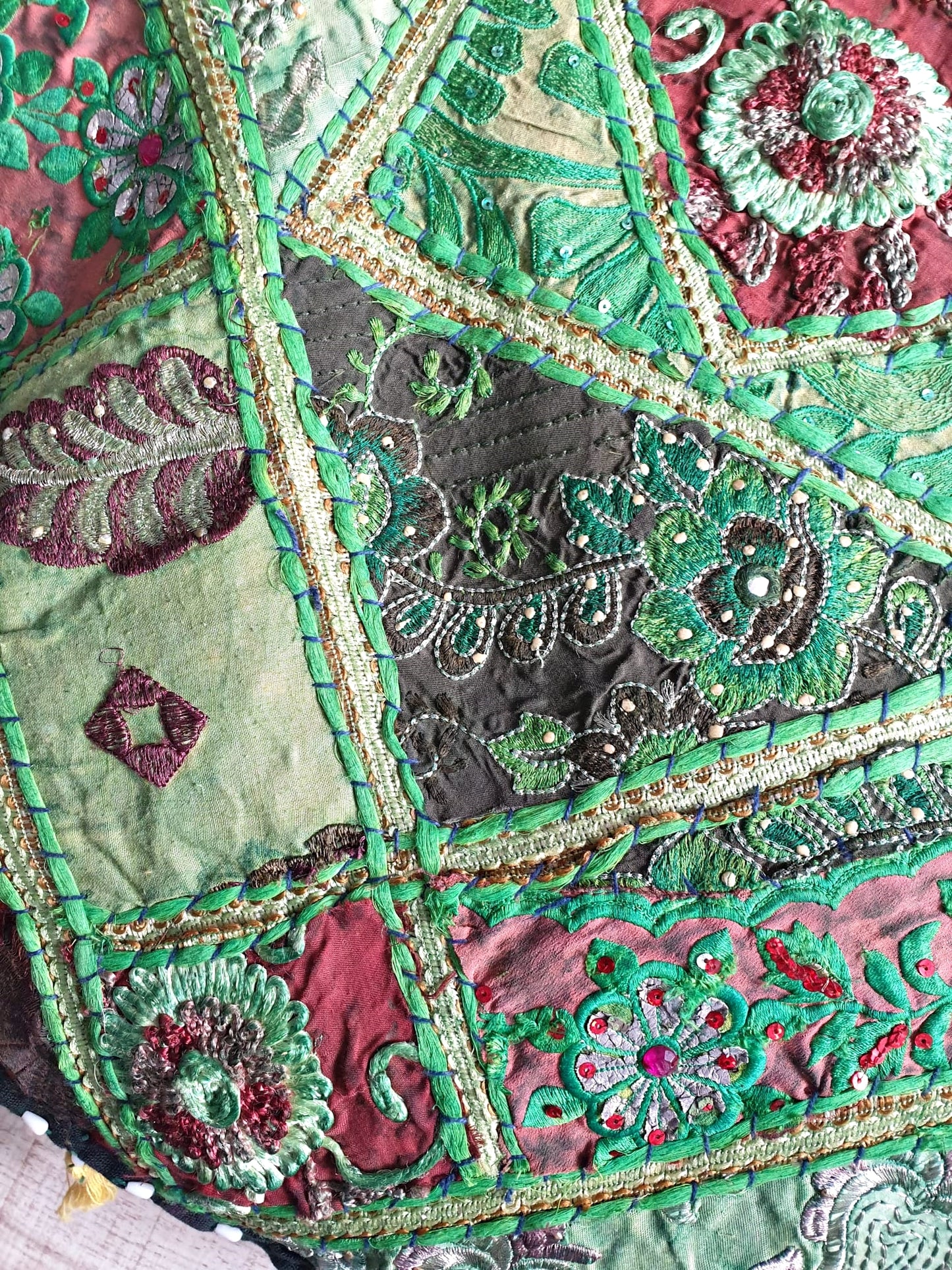 Zafu redondo patchwork 50cm